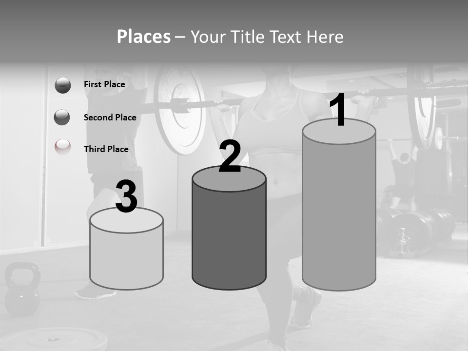 Coaching Weight Young PowerPoint Template