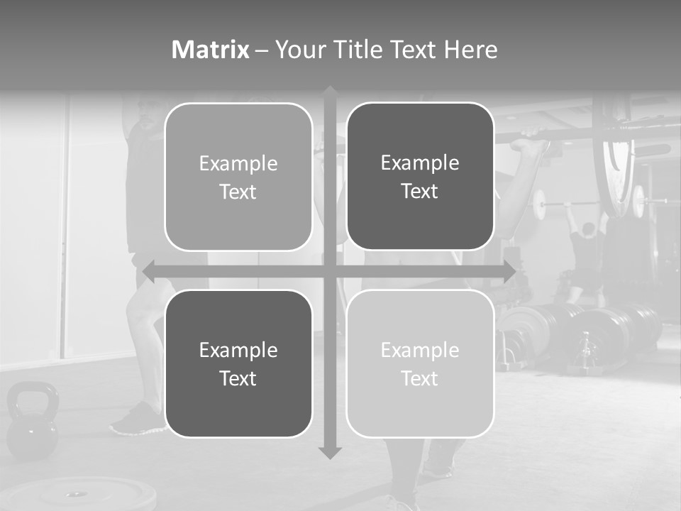 Coaching Weight Young PowerPoint Template