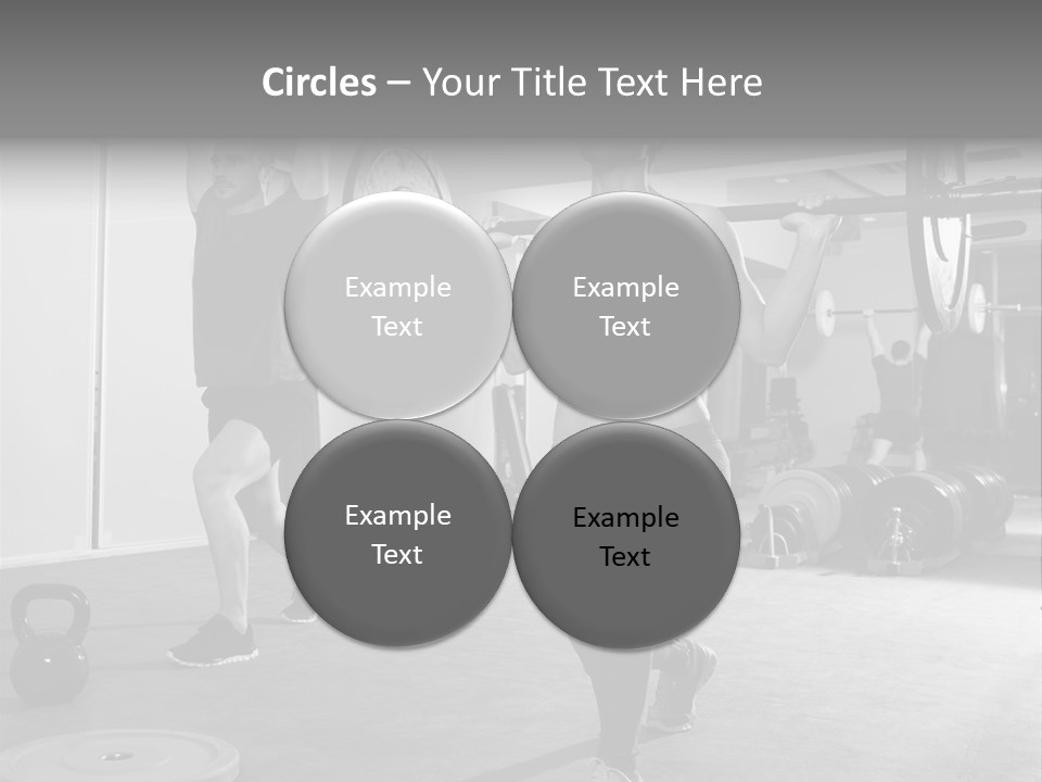 Coaching Weight Young PowerPoint Template