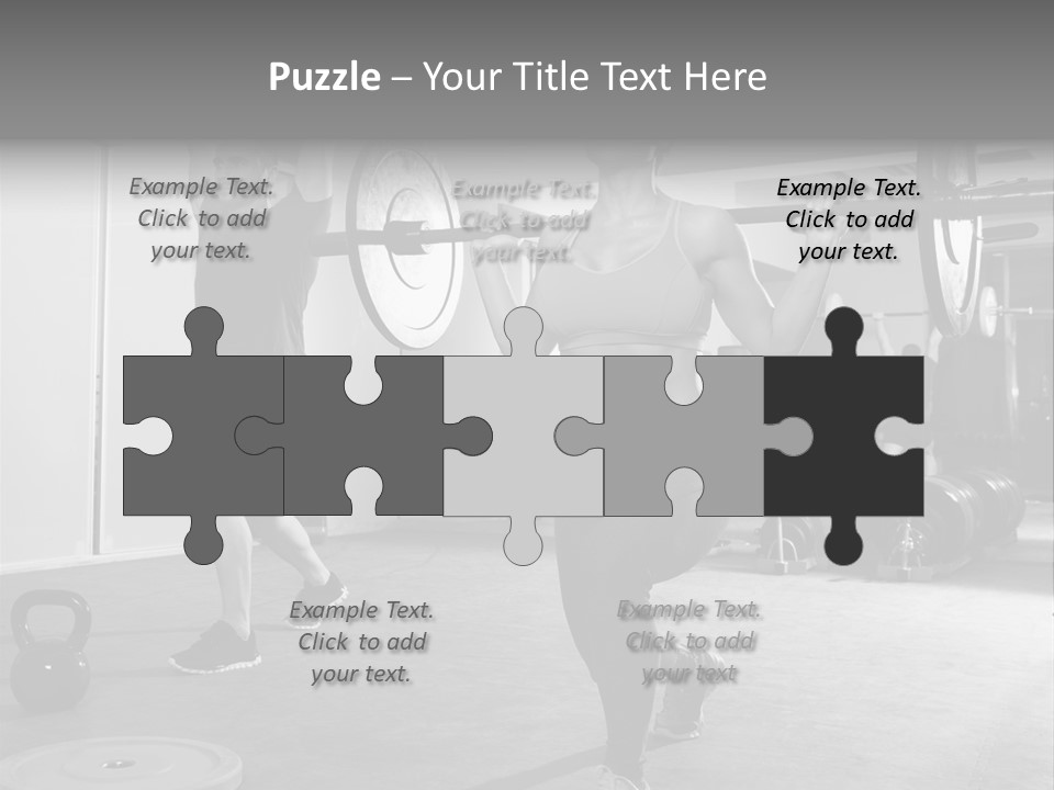 Coaching Weight Young PowerPoint Template