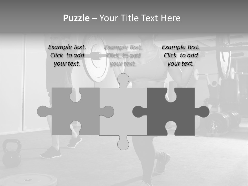 Coaching Weight Young PowerPoint Template