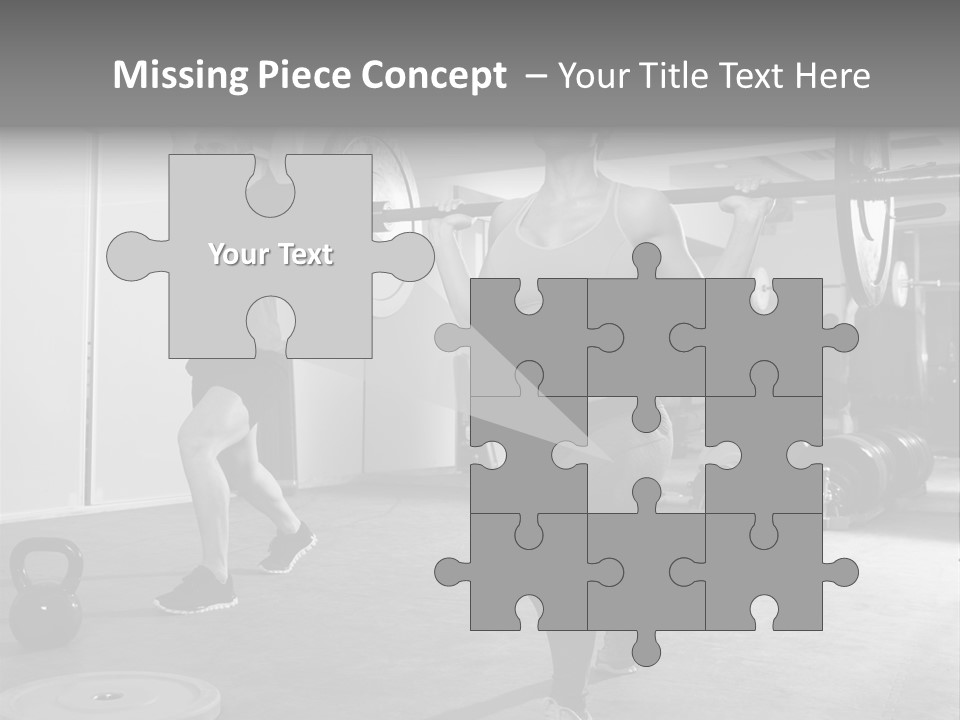 Coaching Weight Young PowerPoint Template