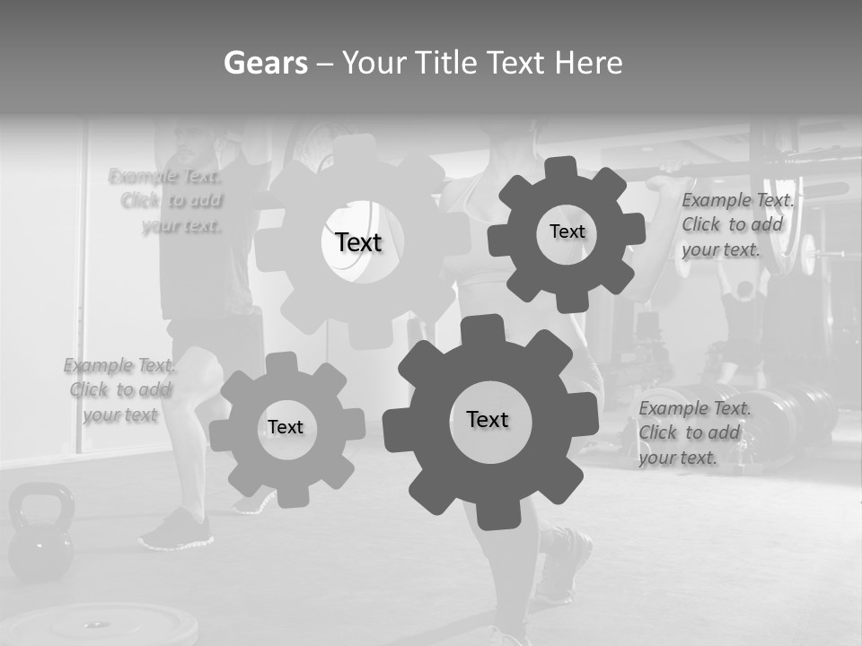 Coaching Weight Young PowerPoint Template