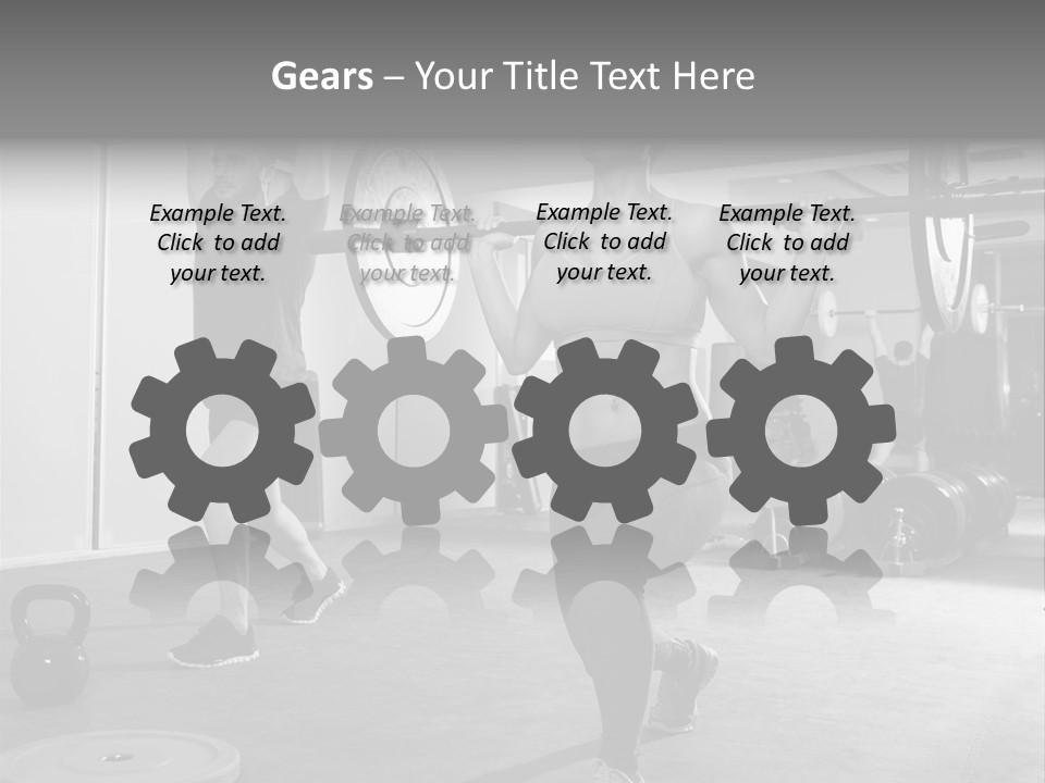 Coaching Weight Young PowerPoint Template