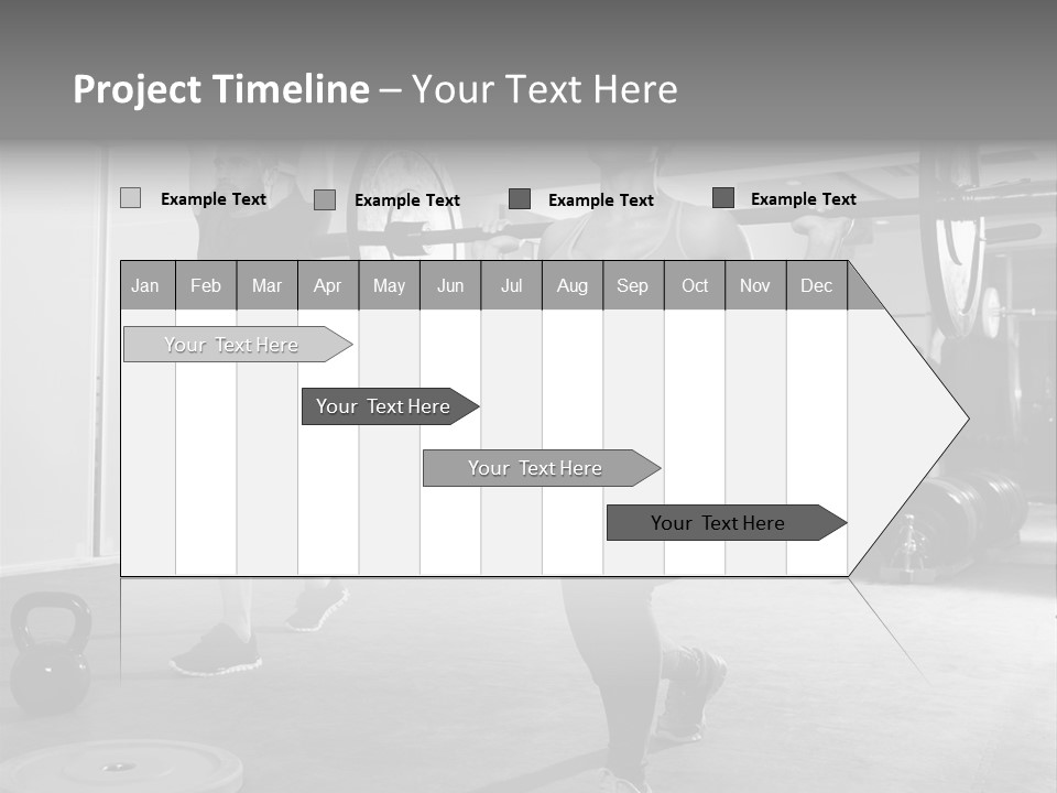 Coaching Weight Young PowerPoint Template