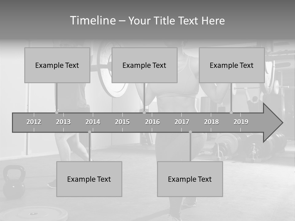 Coaching Weight Young PowerPoint Template