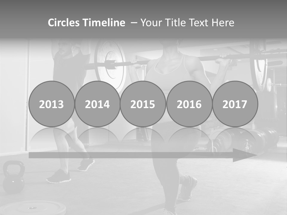 Coaching Weight Young PowerPoint Template