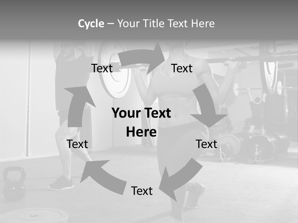 Coaching Weight Young PowerPoint Template