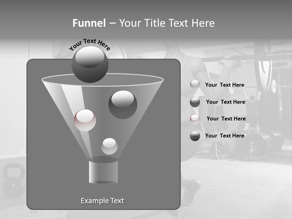 Coaching Weight Young PowerPoint Template