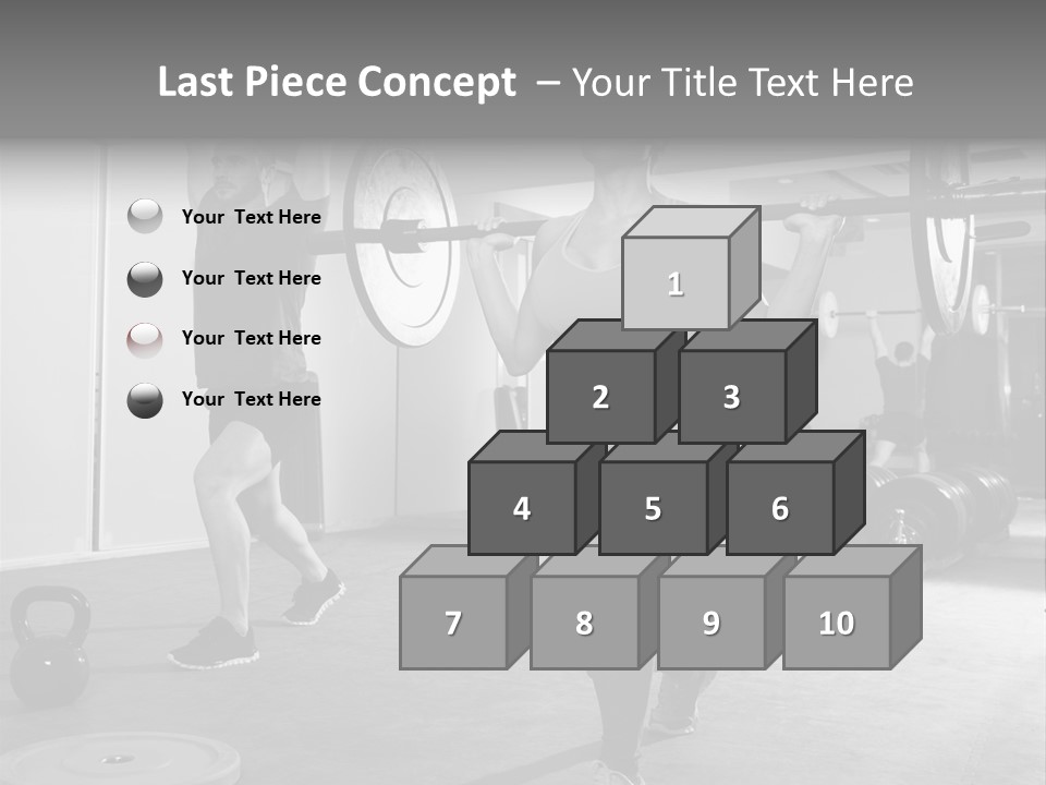 Coaching Weight Young PowerPoint Template