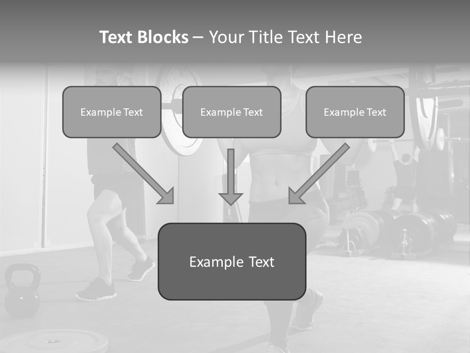 Coaching Weight Young PowerPoint Template