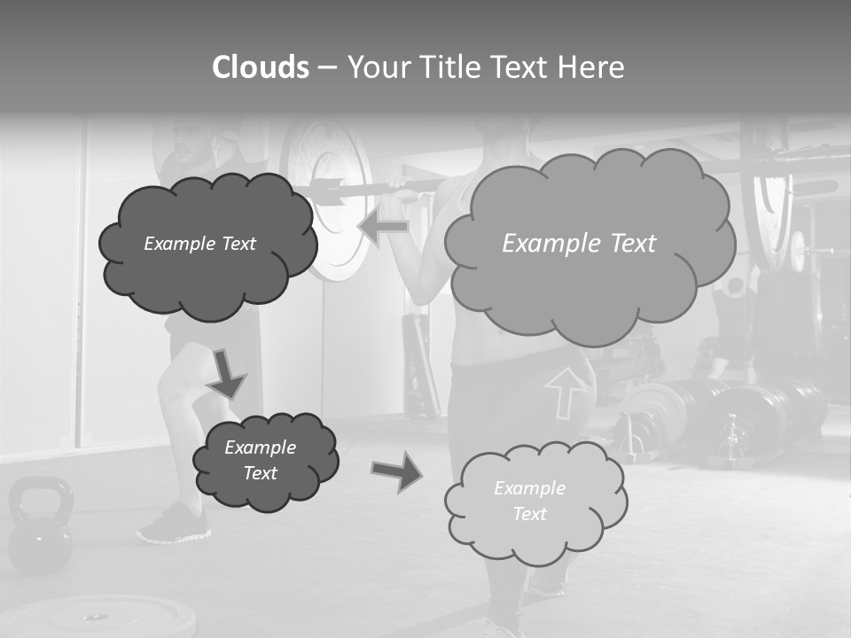 Coaching Weight Young PowerPoint Template
