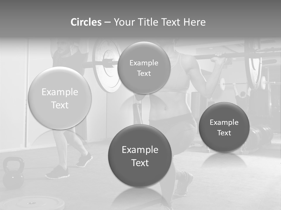 Coaching Weight Young PowerPoint Template