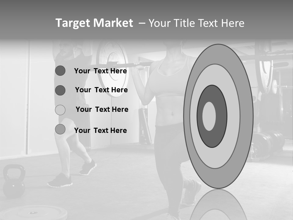 Coaching Weight Young PowerPoint Template