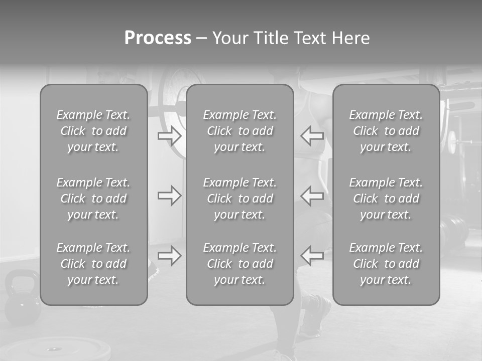 Coaching Weight Young PowerPoint Template
