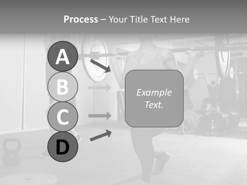 Coaching Weight Young PowerPoint Template