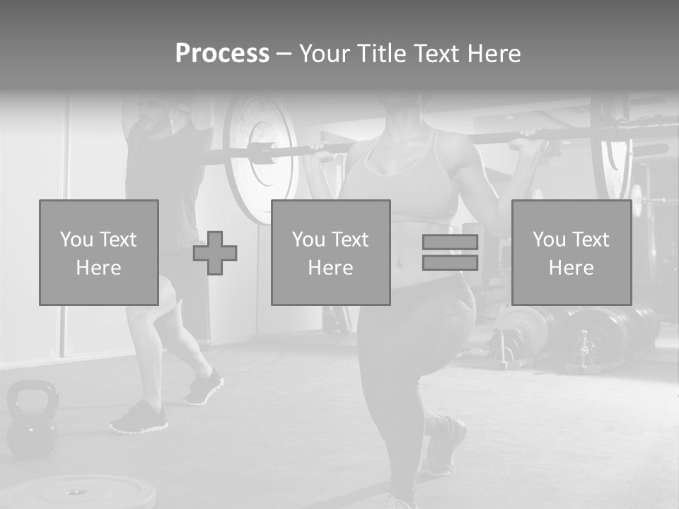 Coaching Weight Young PowerPoint Template