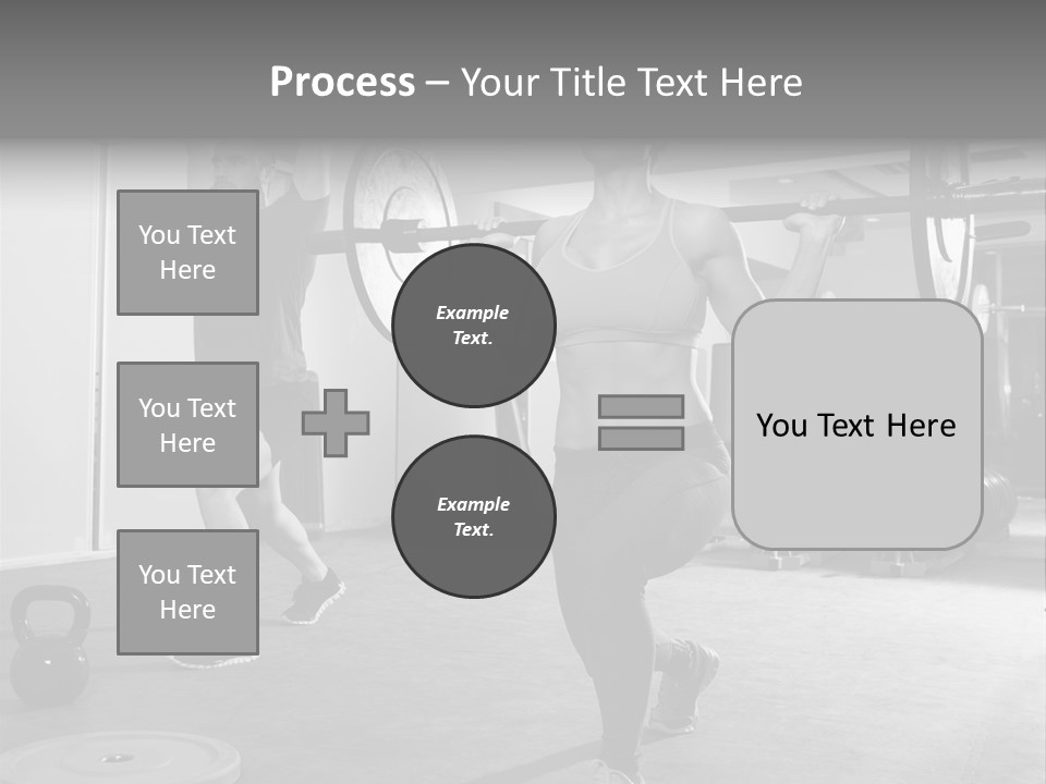 Coaching Weight Young PowerPoint Template