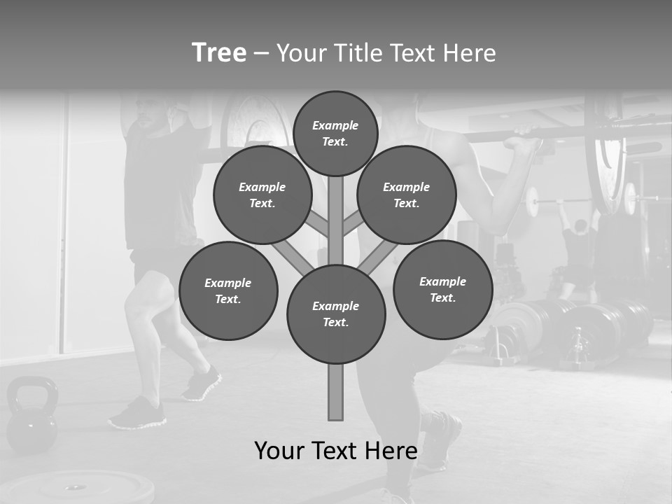 Coaching Weight Young PowerPoint Template