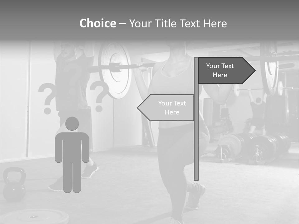 Coaching Weight Young PowerPoint Template