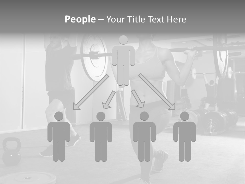 Coaching Weight Young PowerPoint Template