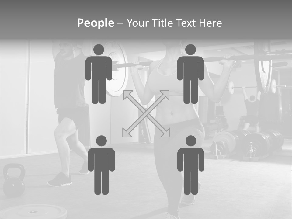 Coaching Weight Young PowerPoint Template