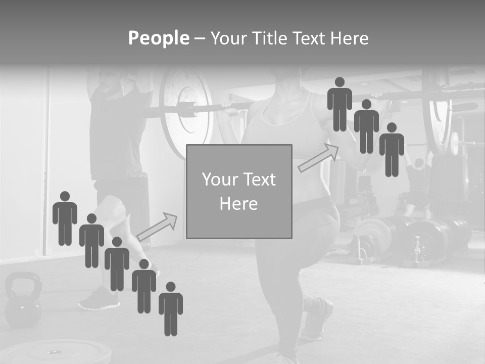 Coaching Weight Young PowerPoint Template