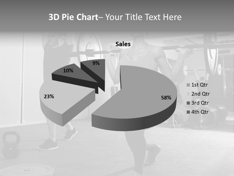 Coaching Weight Young PowerPoint Template