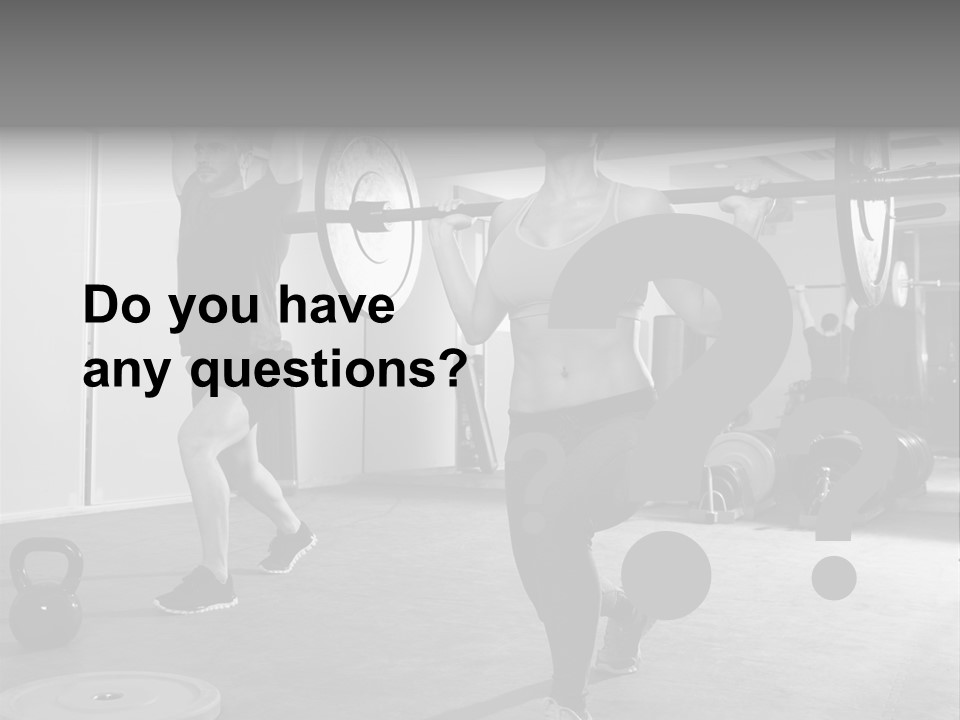 Coaching Weight Young PowerPoint Template