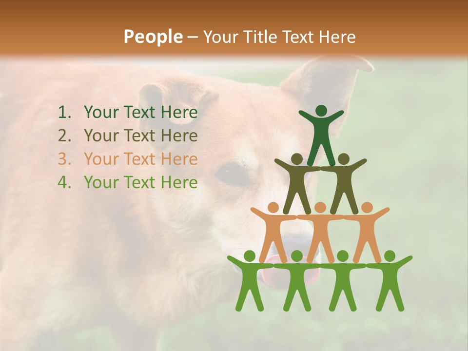 Sad Homeless Outdoor PowerPoint Template