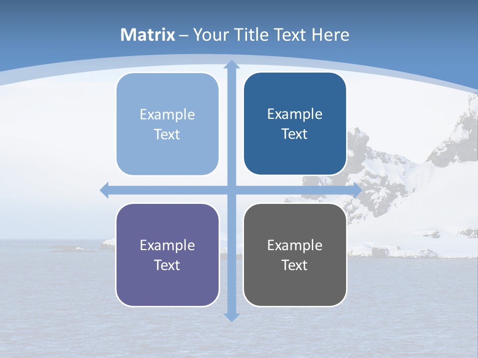 Atlantic Mountain Scenery PowerPoint Template