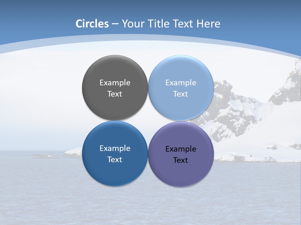 Atlantic Mountain Scenery PowerPoint Template