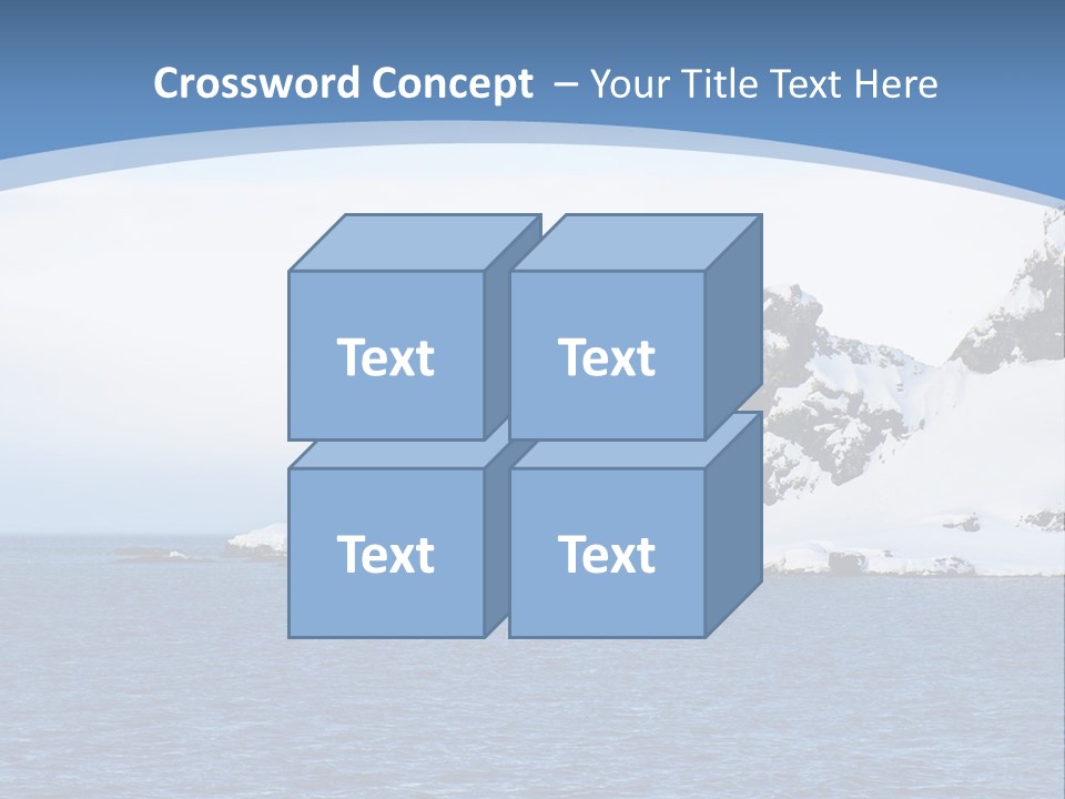 Atlantic Mountain Scenery PowerPoint Template