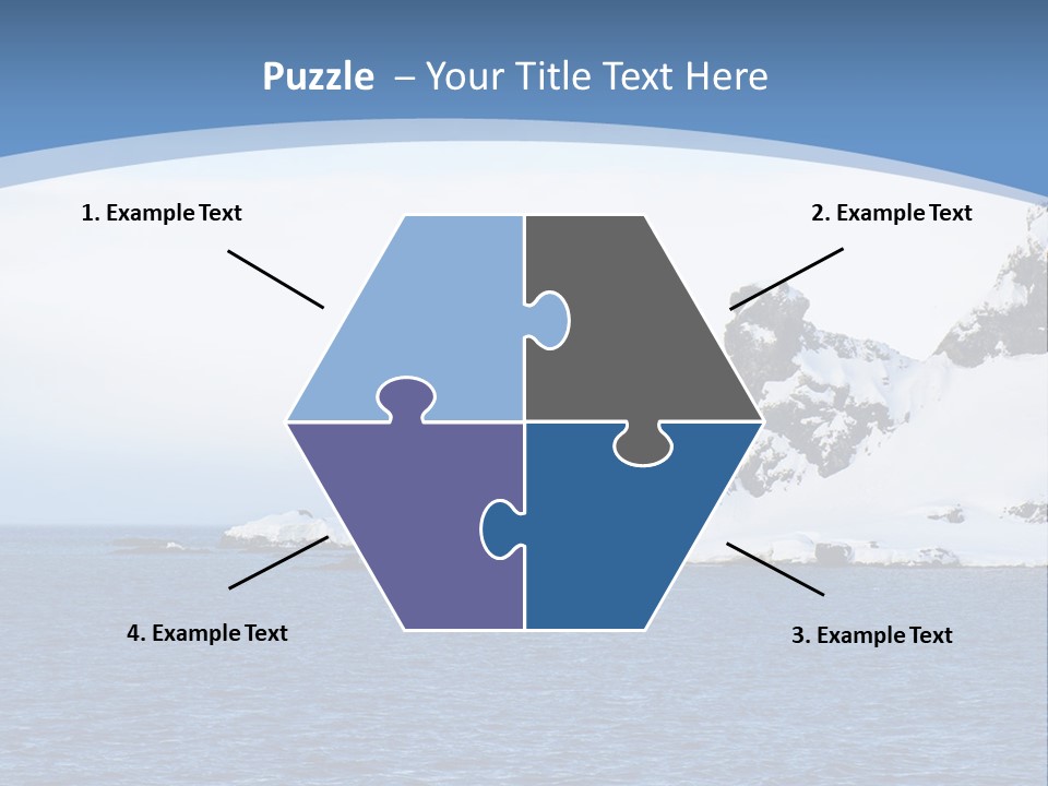 Atlantic Mountain Scenery PowerPoint Template