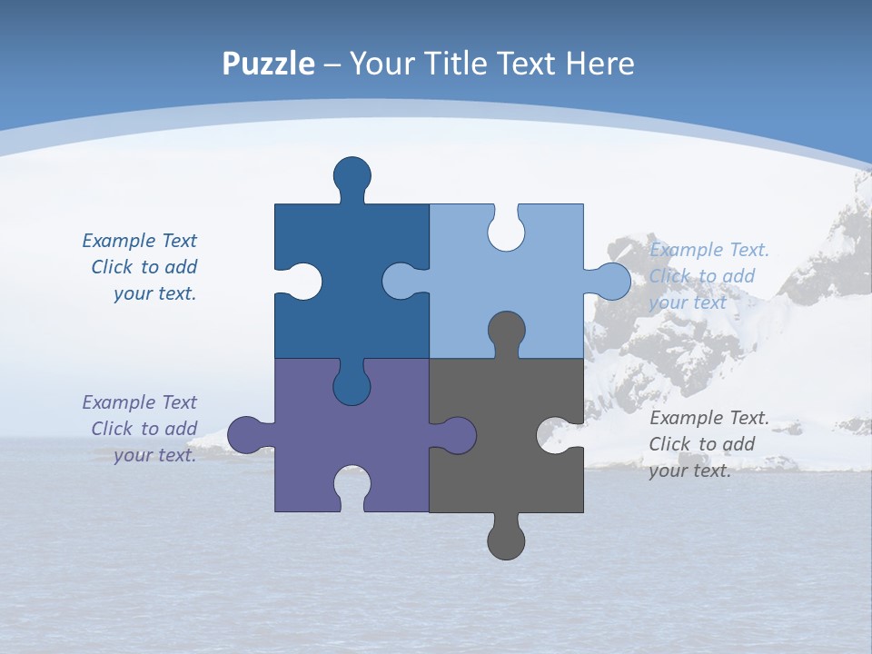 Atlantic Mountain Scenery PowerPoint Template