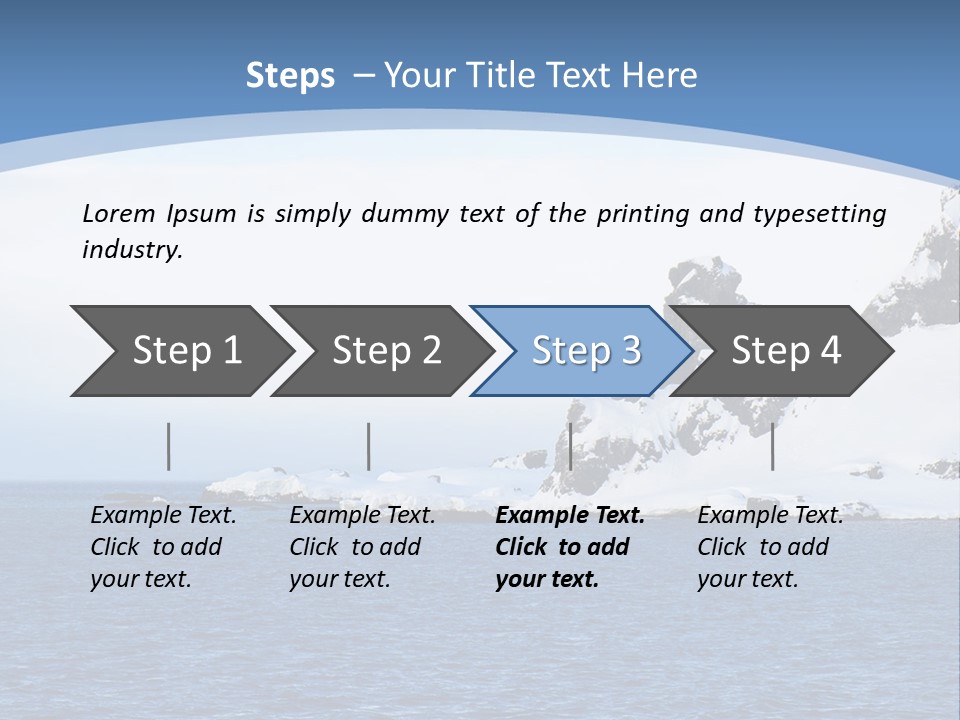 Atlantic Mountain Scenery PowerPoint Template