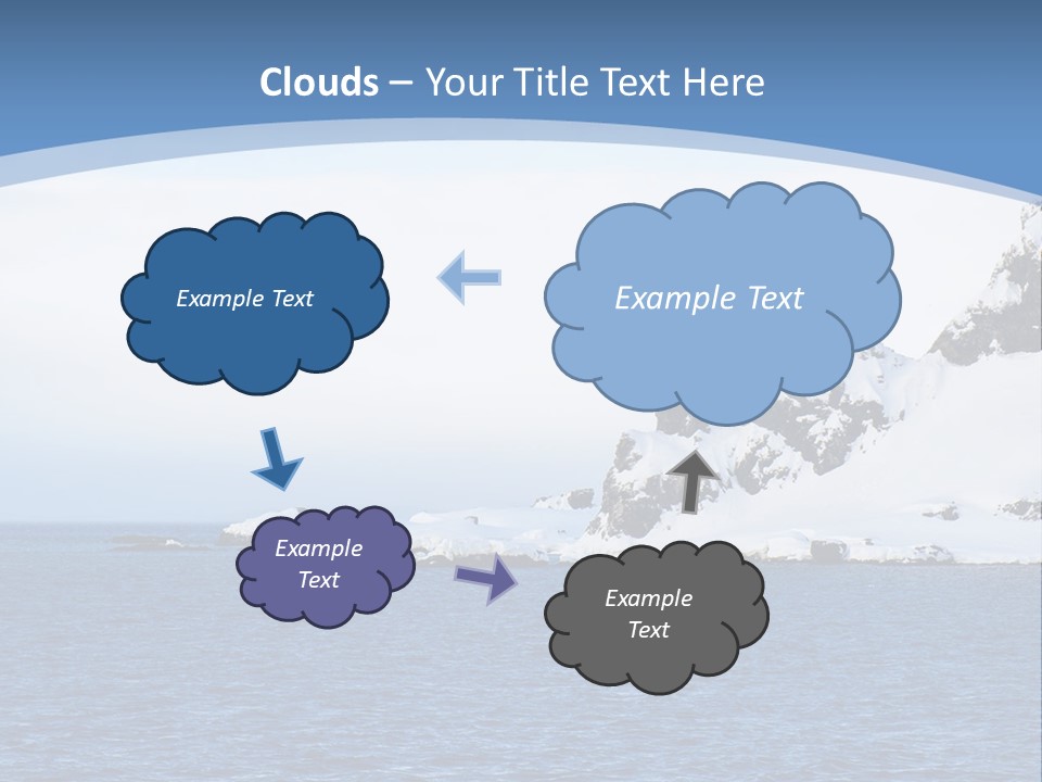 Atlantic Mountain Scenery PowerPoint Template