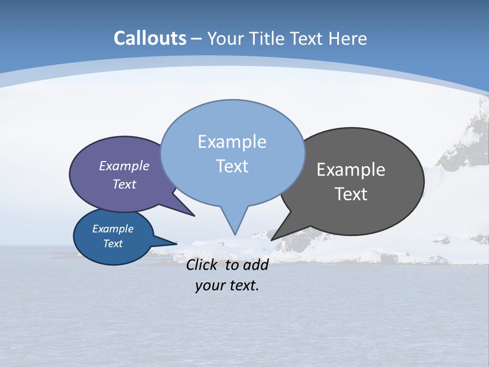 Atlantic Mountain Scenery PowerPoint Template