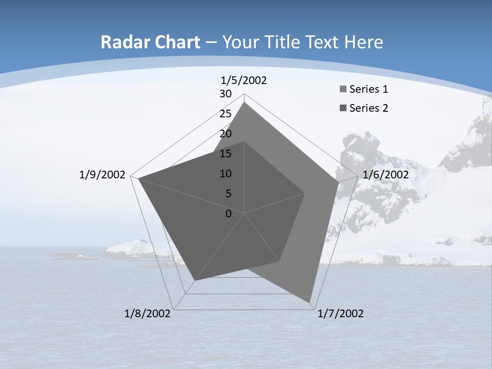 Atlantic Mountain Scenery PowerPoint Template