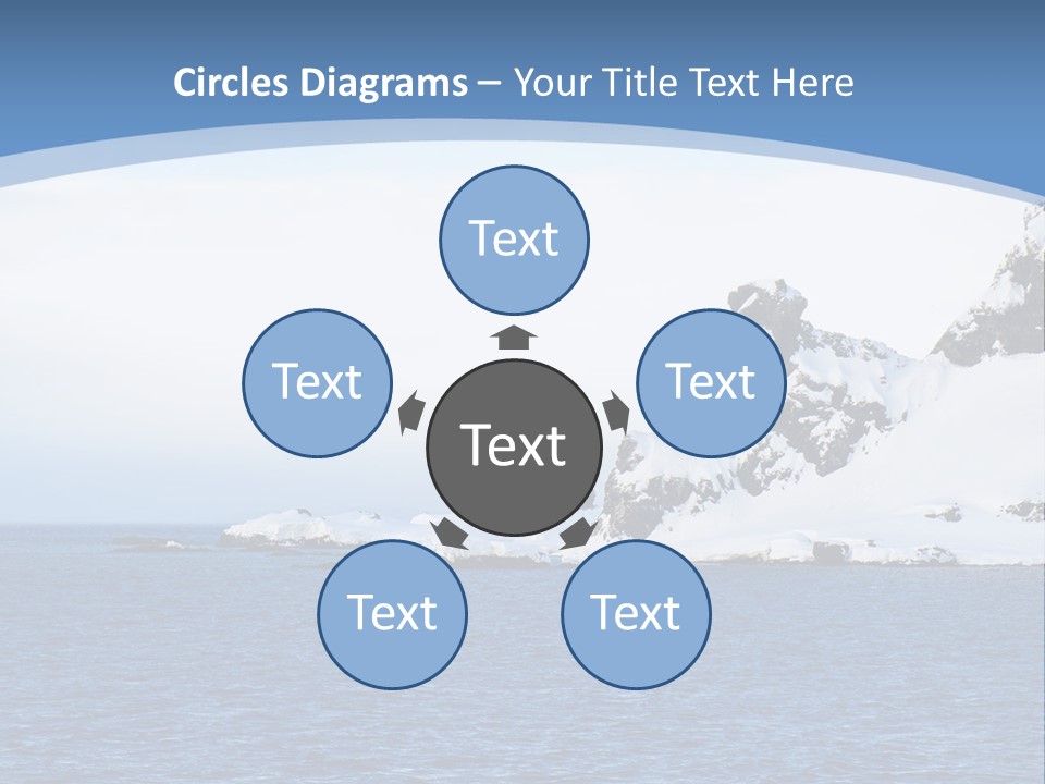 Atlantic Mountain Scenery PowerPoint Template