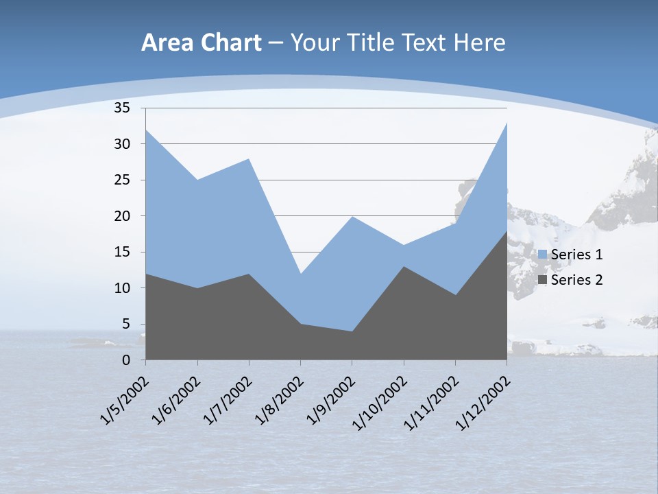 Atlantic Mountain Scenery PowerPoint Template