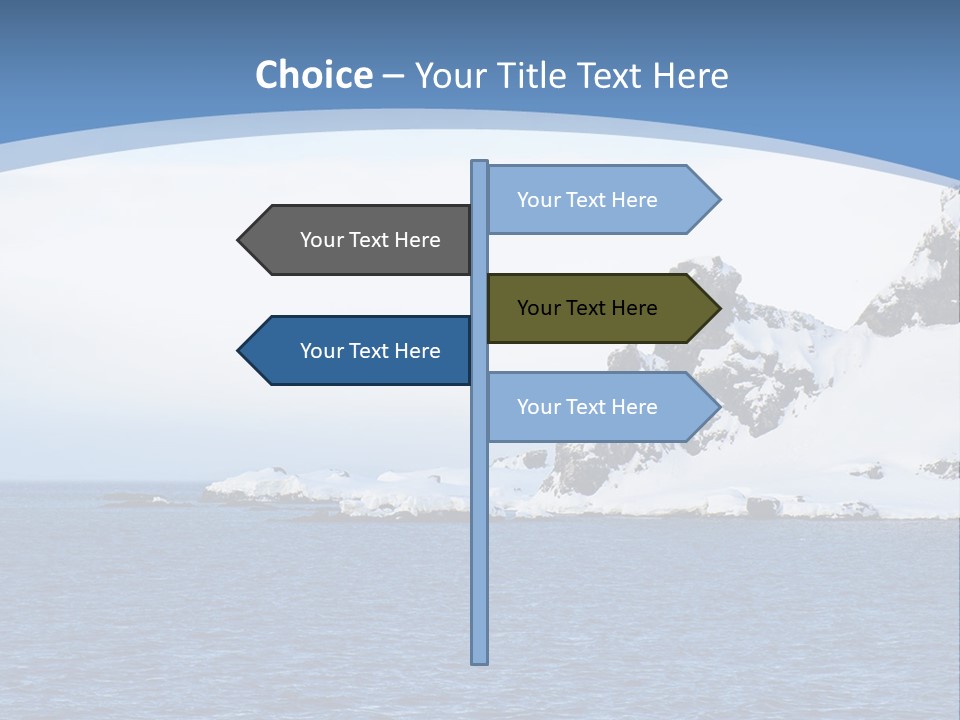 Atlantic Mountain Scenery PowerPoint Template