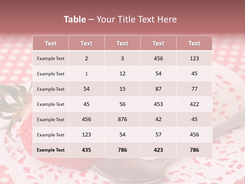 Smoothie Product Milk PowerPoint Template