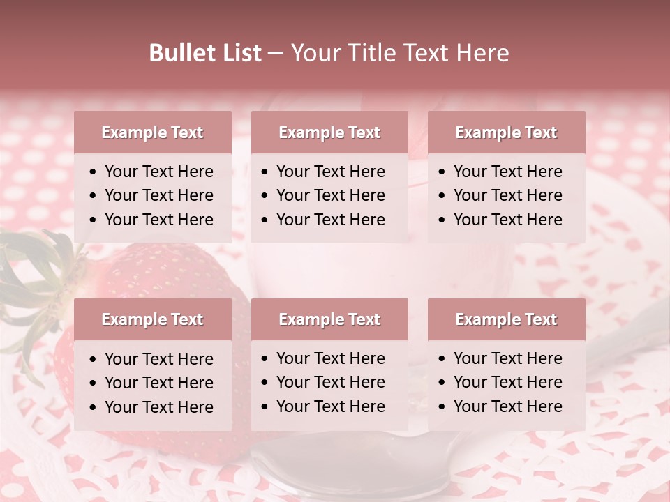 Smoothie Product Milk PowerPoint Template