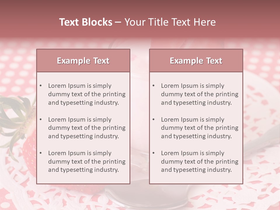 Smoothie Product Milk PowerPoint Template