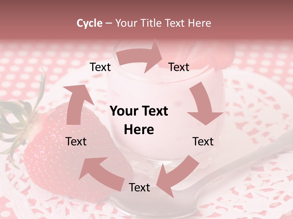 Smoothie Product Milk PowerPoint Template