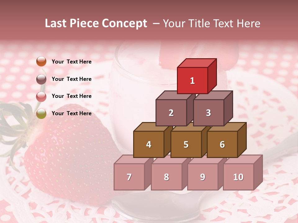 Smoothie Product Milk PowerPoint Template