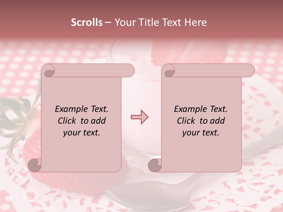 Smoothie Product Milk PowerPoint Template