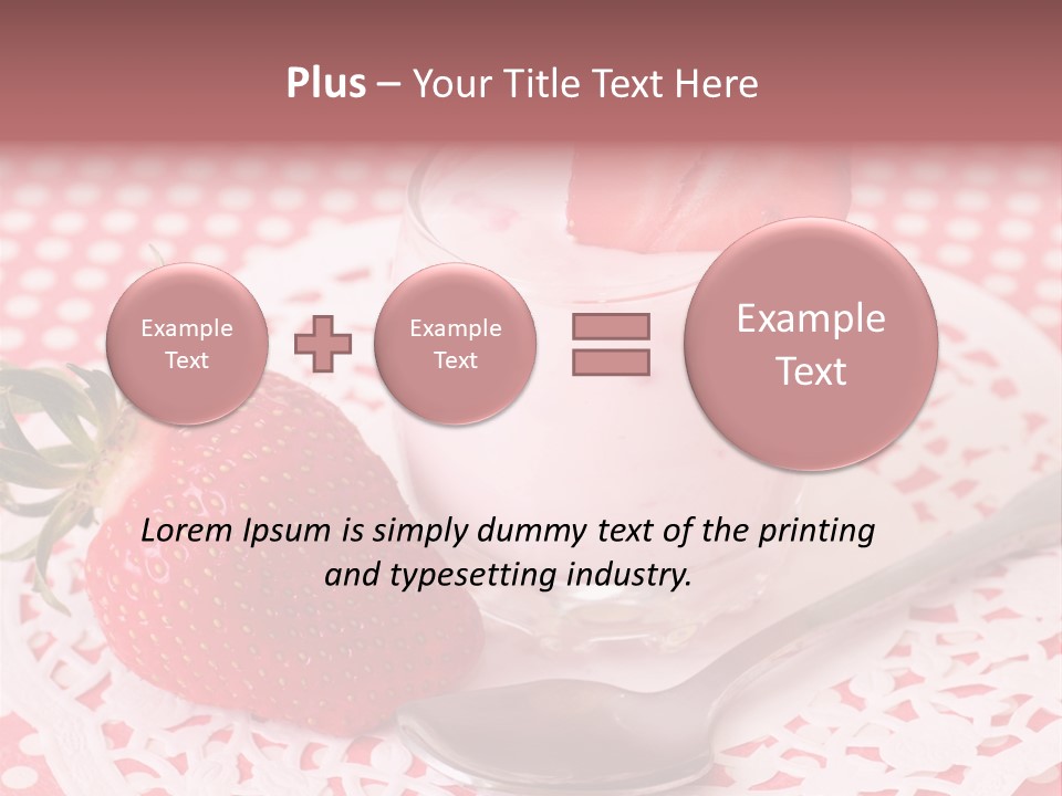Smoothie Product Milk PowerPoint Template