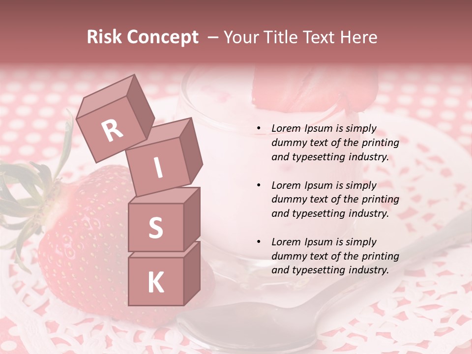 Smoothie Product Milk PowerPoint Template